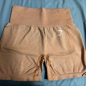 Gymshark Vital Seamless 2.0 Shorts - Apricot Orange Marl
